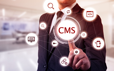 Dental content management system, cms